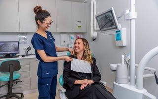 Dental examination and treatment
